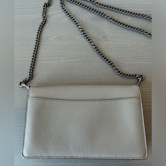 COACH Gray Leather Crossbody - Picture 2 of 12